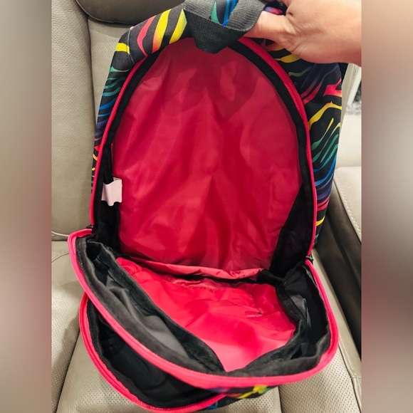 Colorful Animal Print Backpack - Picture 8 of 11